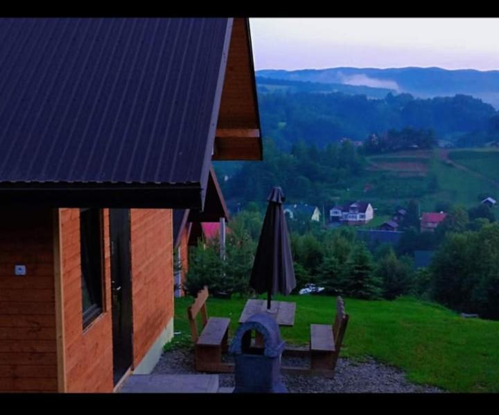 Domki I Apartamenty Nad Jeziorem Solinskim Z Basenem I Widokiem Na Gory Wolkowyja Exterior foto